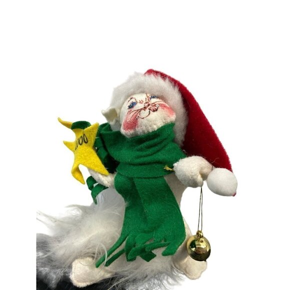 Annalee 4" Holiday Cheer Cat Christmas Pre-Owned Near Mint - Picture 1 of 5